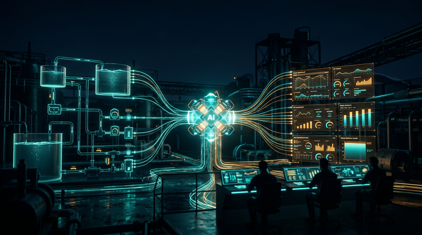 AI agent for water balance
