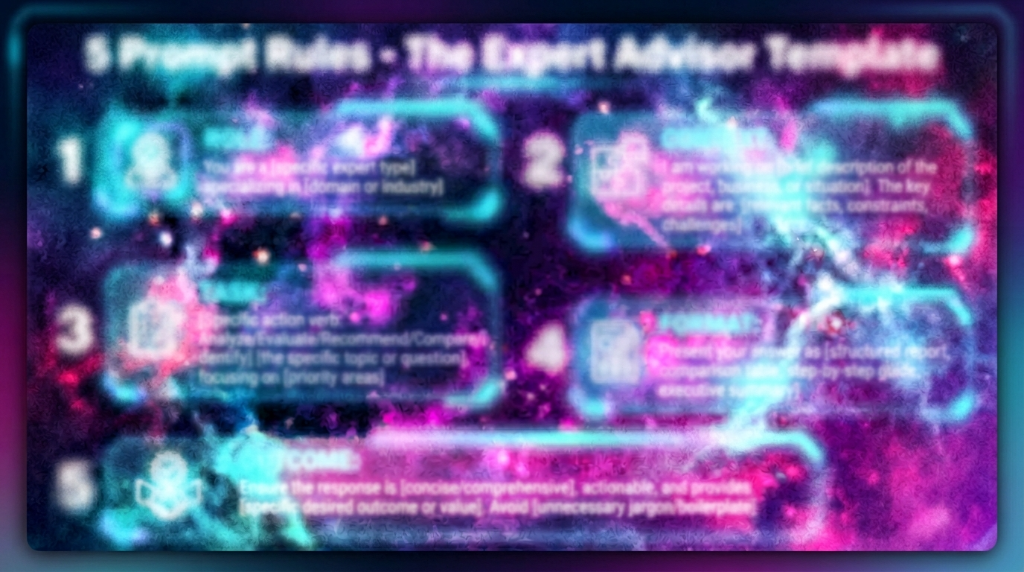 Preview do Cheatsheet Prompt Blueprint